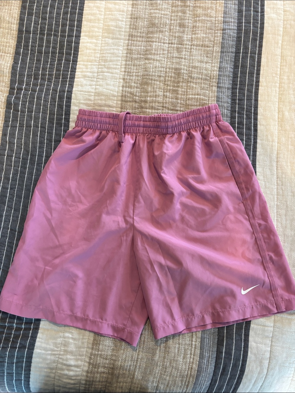 Nike Men’s Rose Pink Dri Fit Athletic Shorts